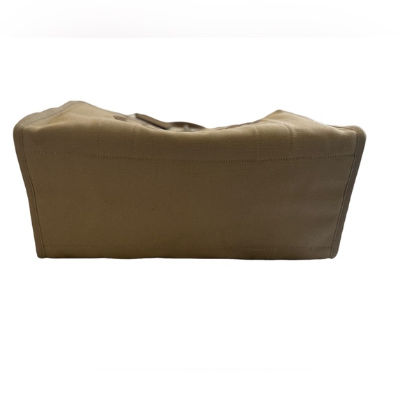 COACH LIKE NEW tan neutral large canvas tote bag - Picture 4 of 10